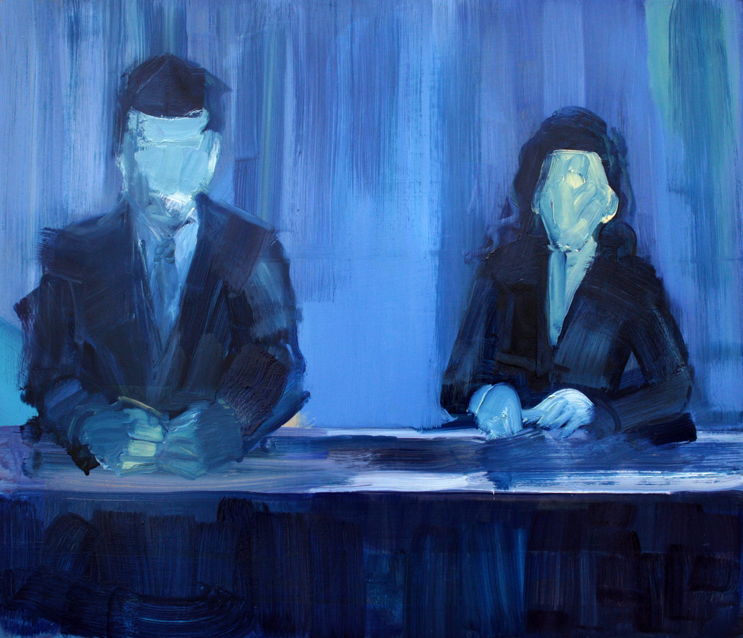 Art by Bartosz Beda, Fact at 7pm, paintings 2011