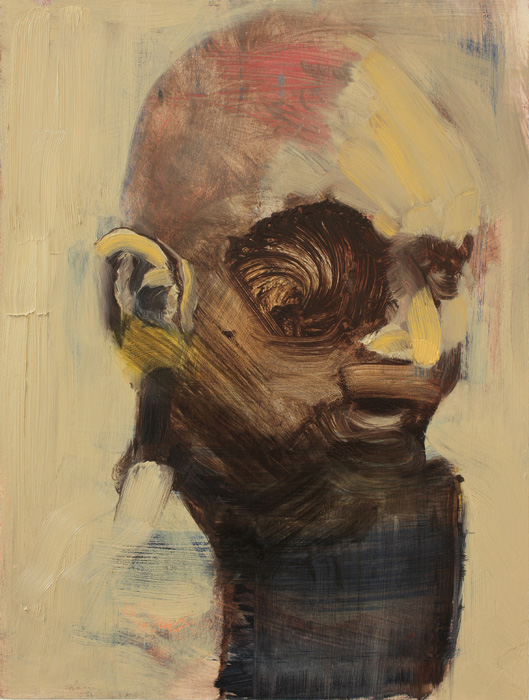 Gandhi, bartosz beda paintings 2012