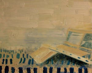 Interior of Unknown, bartosz beda paintings 2012