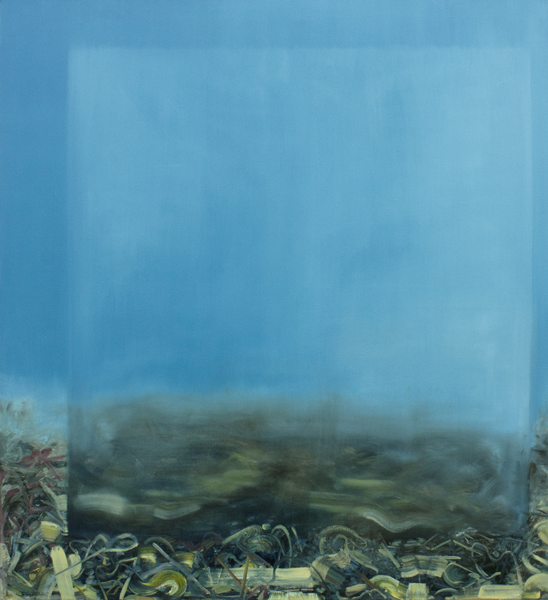 Reversed Landscape, painting, bartosz beda paintings 2013