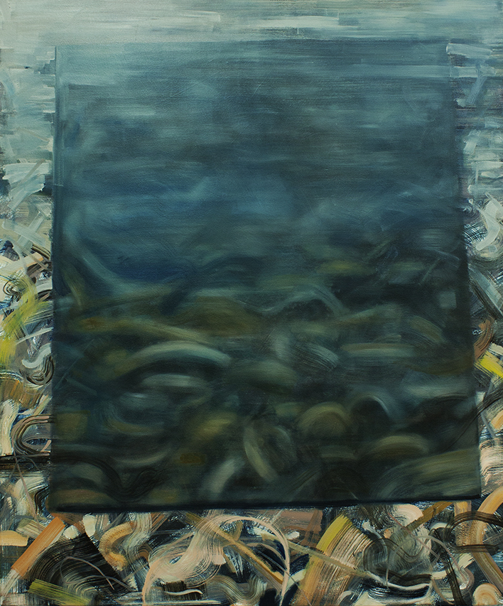 Reversed Landscape-transparent, painting, bartosz beda paintings 2013