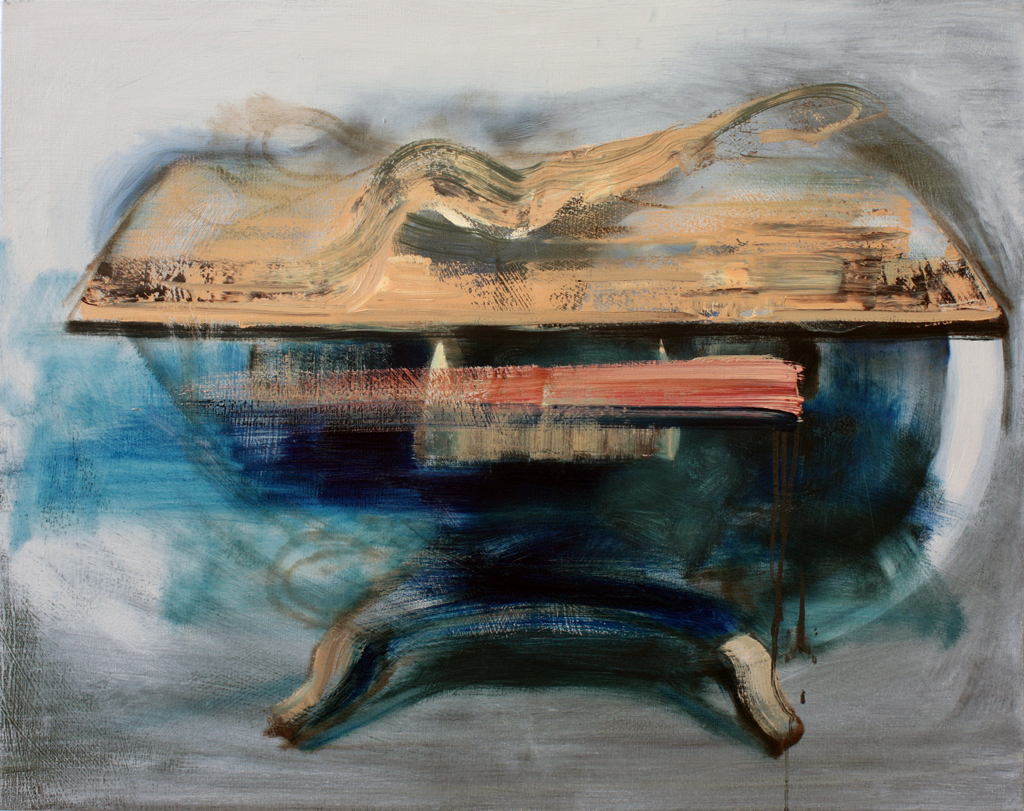 Study for Table Creation, bartosz beda paintings 2012