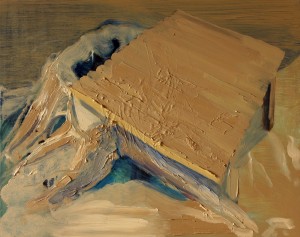 Wood Table, bartosz beda paintings 2012