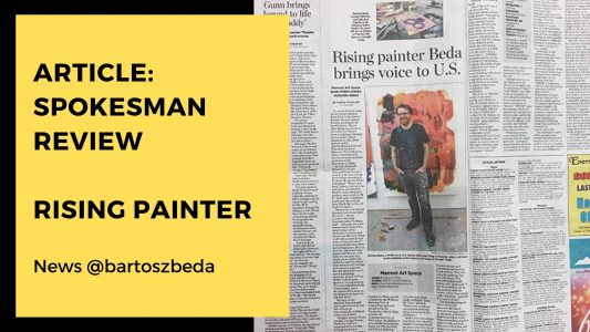 Spokesman Article: Bartosz Beda is an artist on the rise