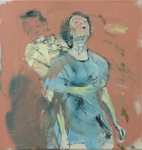 Heimlich Maneuver (Red) II, 2017, bartosz beda, paintings, artist