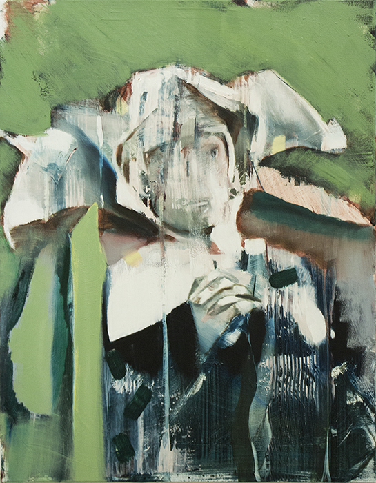Nuns (Congenial Talk) III, 2017, bartosz beda, paintings, artist