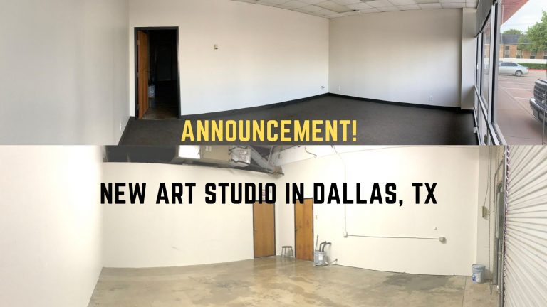 Read more about the article My New Art Studio in Dallas, TX