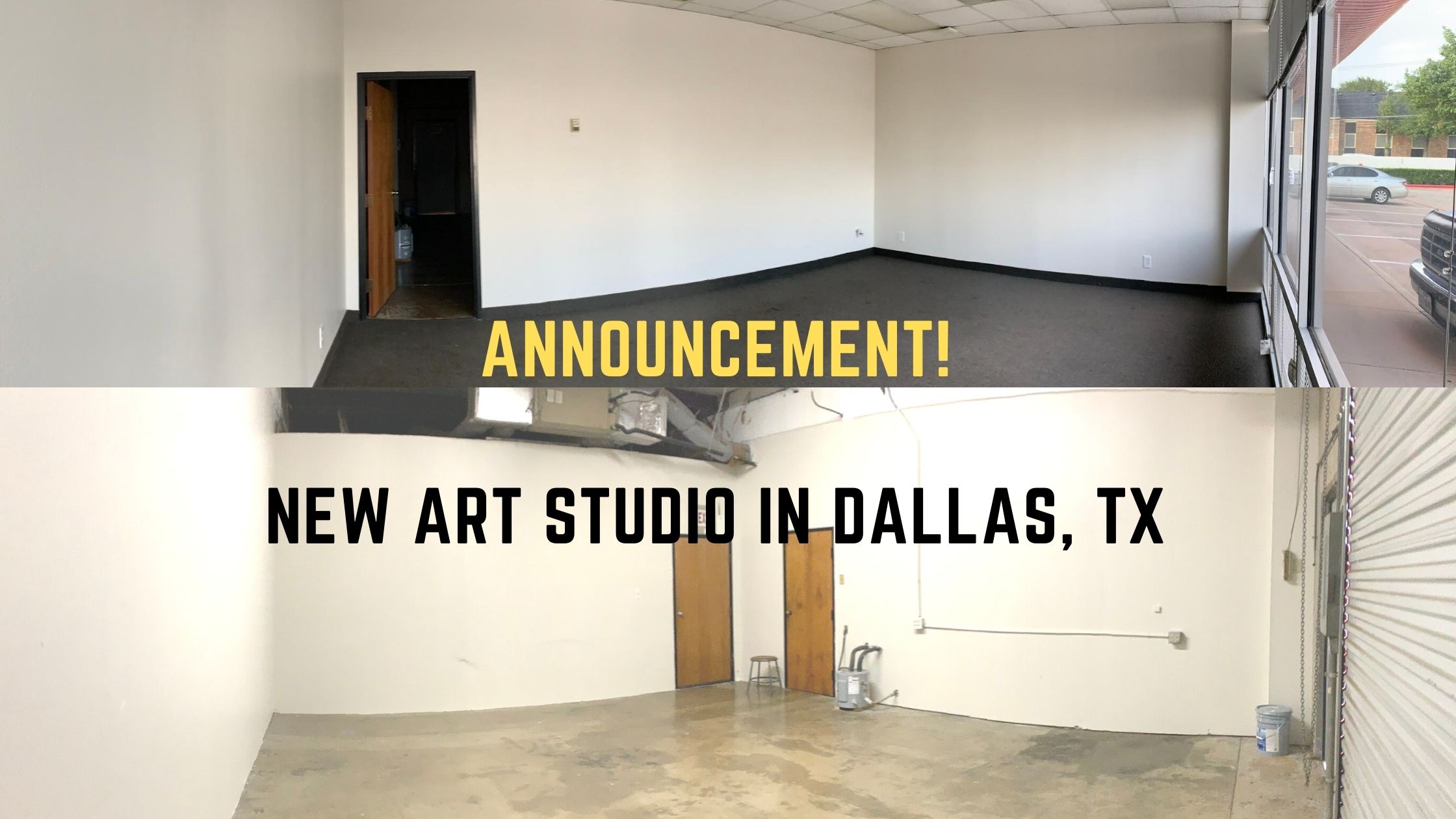 You are currently viewing My New Art Studio in Dallas, TX