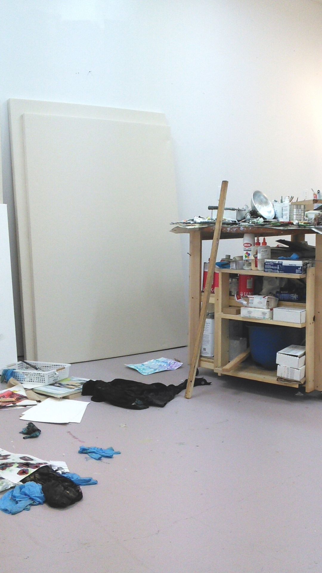 the artist's studio 17