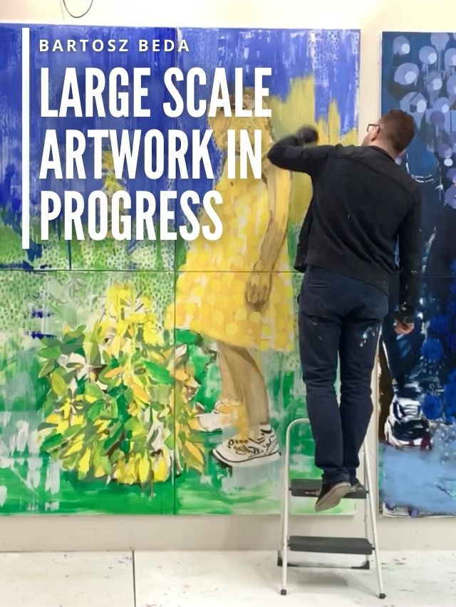 Large Scale Artwork in Progress