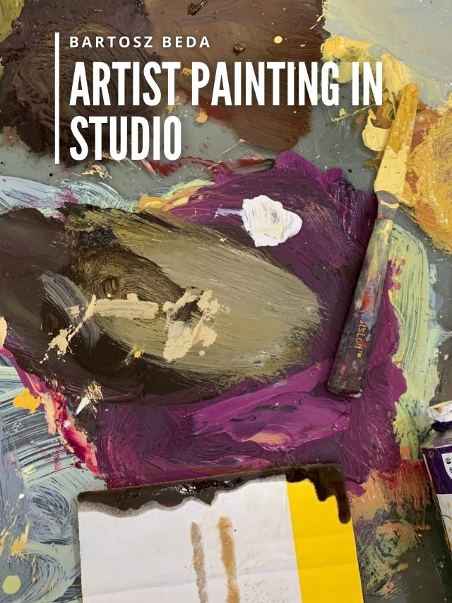 Read more about the article Artist Painting in Studio