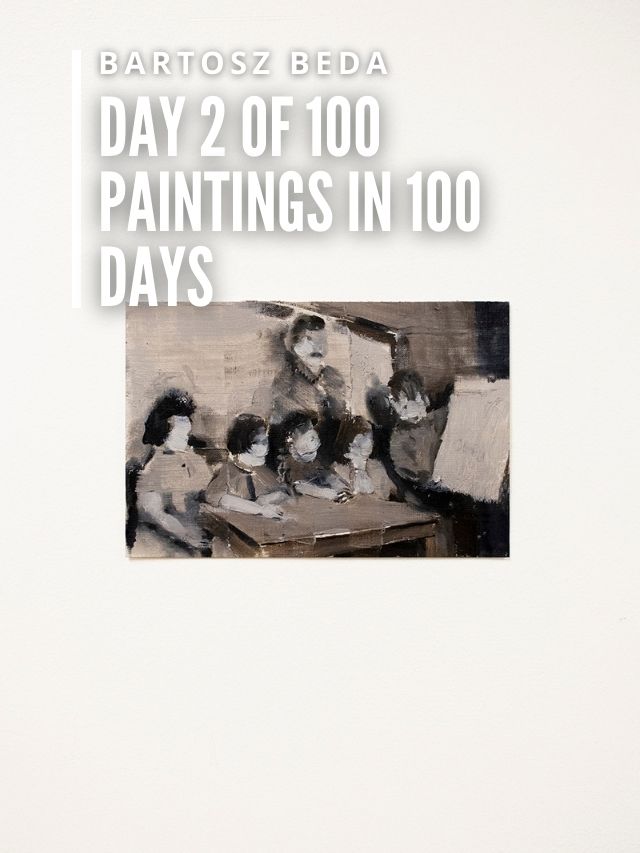 Day 2 of 100 Paintings in 100 Days cover