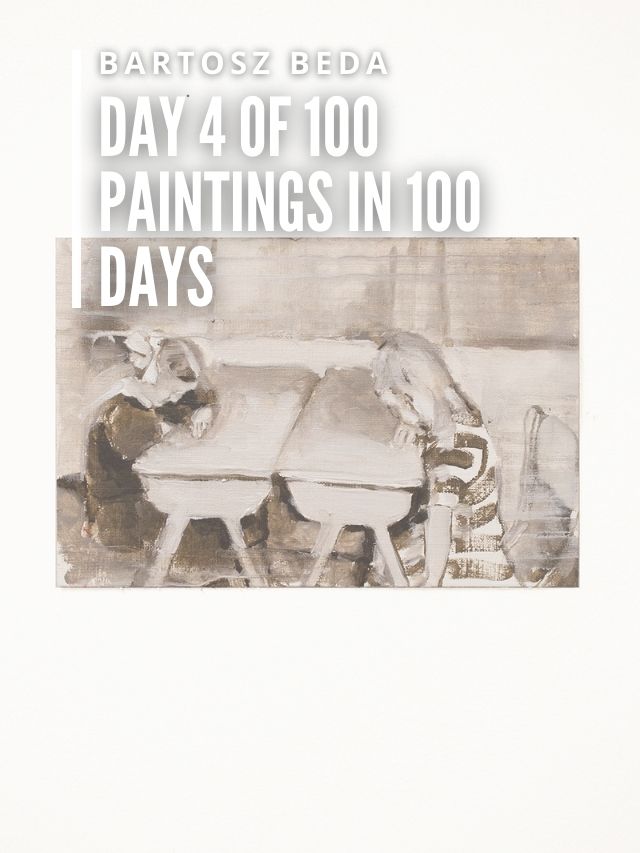 Day 4 of 100 Paintings in 100 Days cover