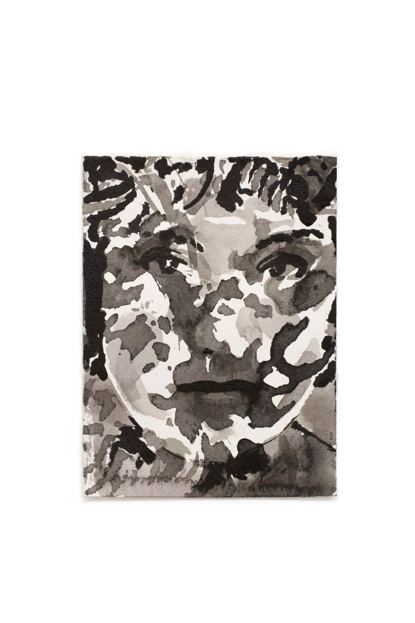 Anastasia 13, ink on paper, 6x4.5 inches (15x11,5 cm), 2023 3